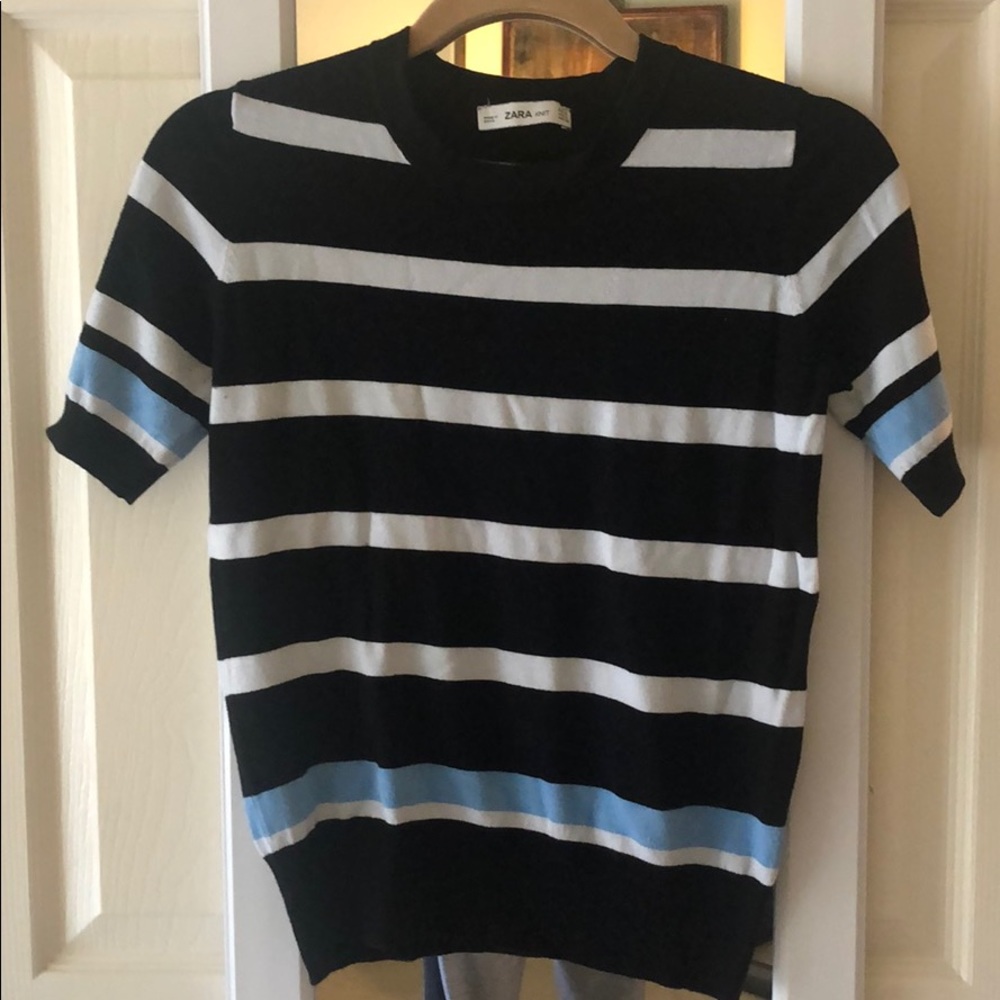 Zara Knit Stripe Top